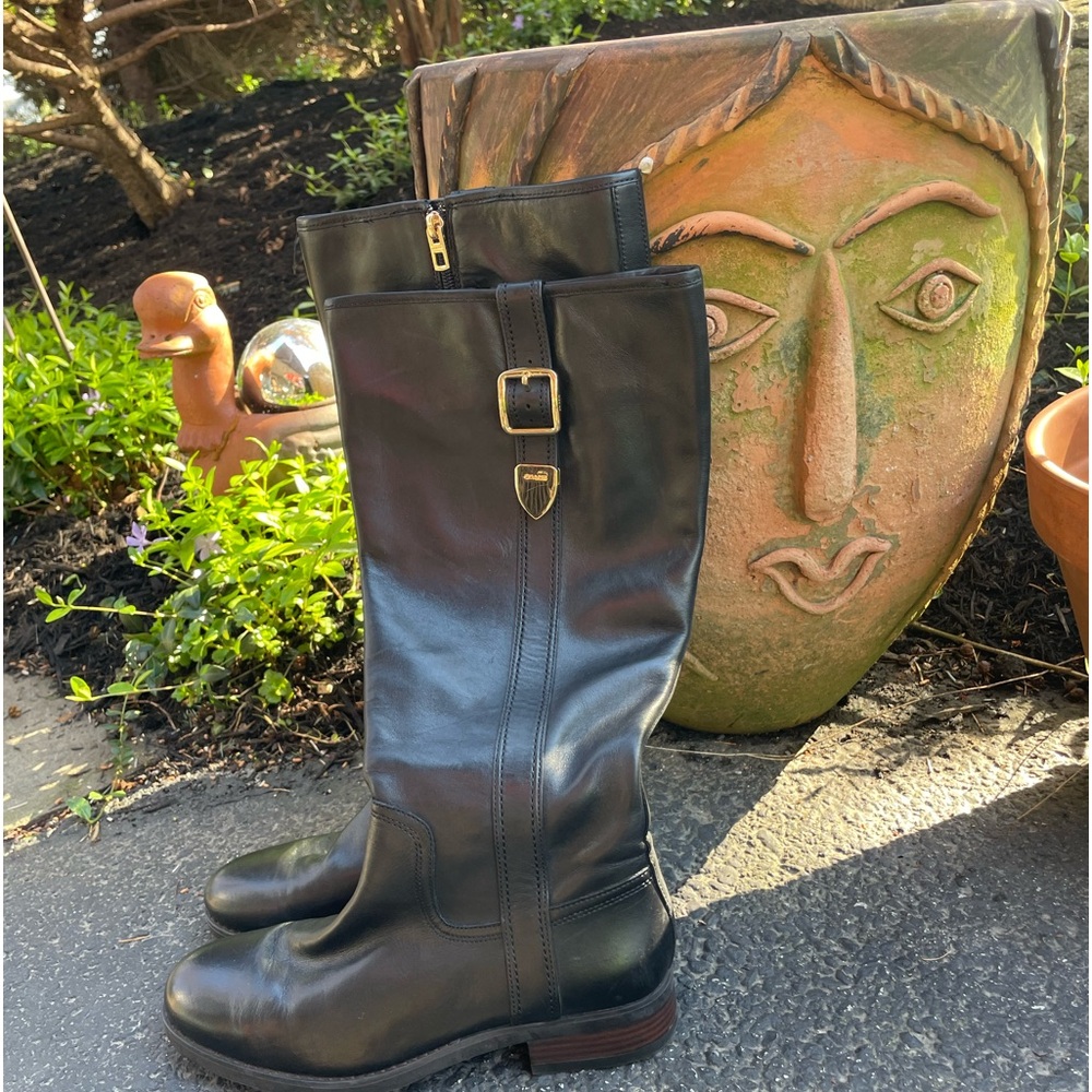 COPY - Beautiful Black Coach boots size 7 1/2 gently used